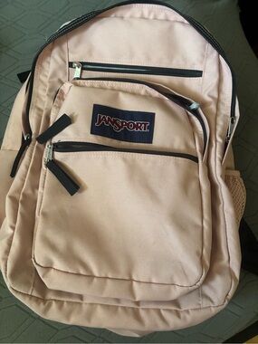 JanSport Light Pink Backpack - Classic Durable Carry